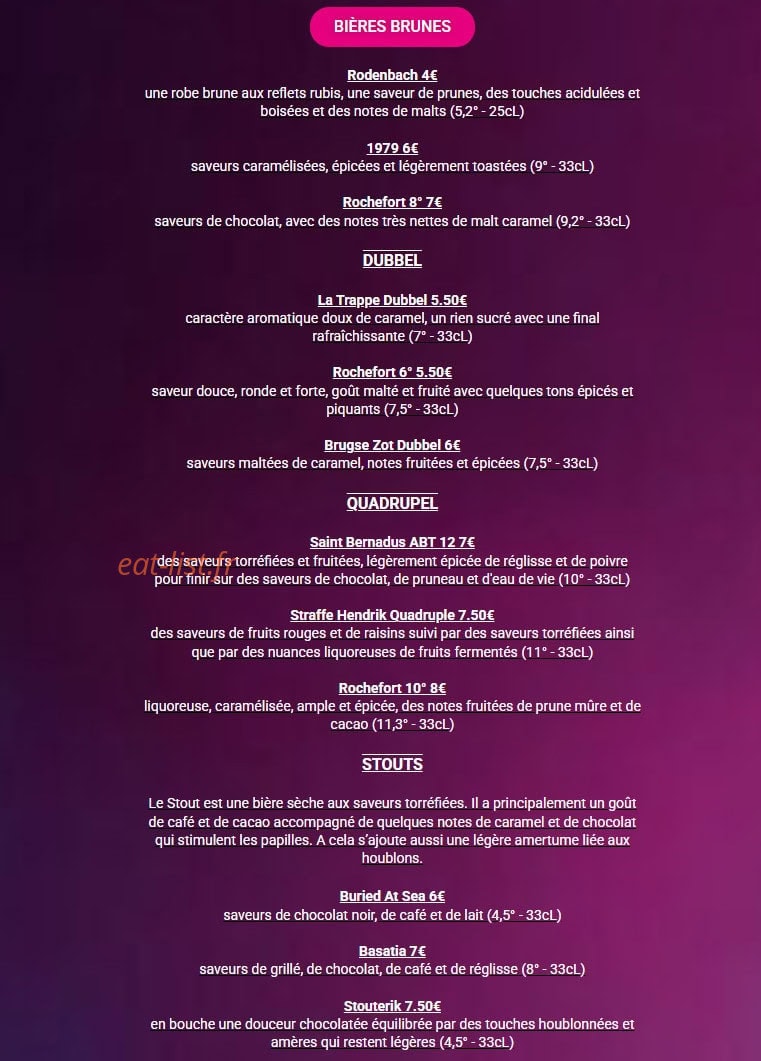 Le sept — carte page 9