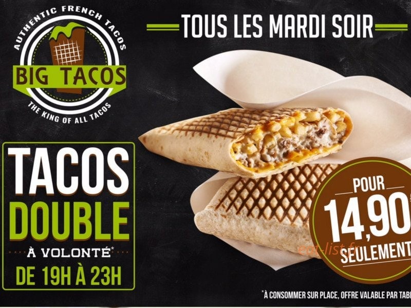 Big Tacos — carte page 6