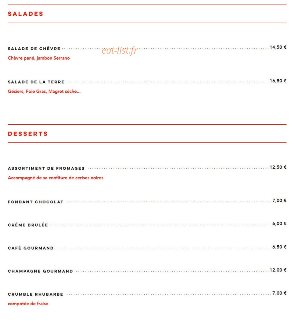 Casa Club — carte page 2