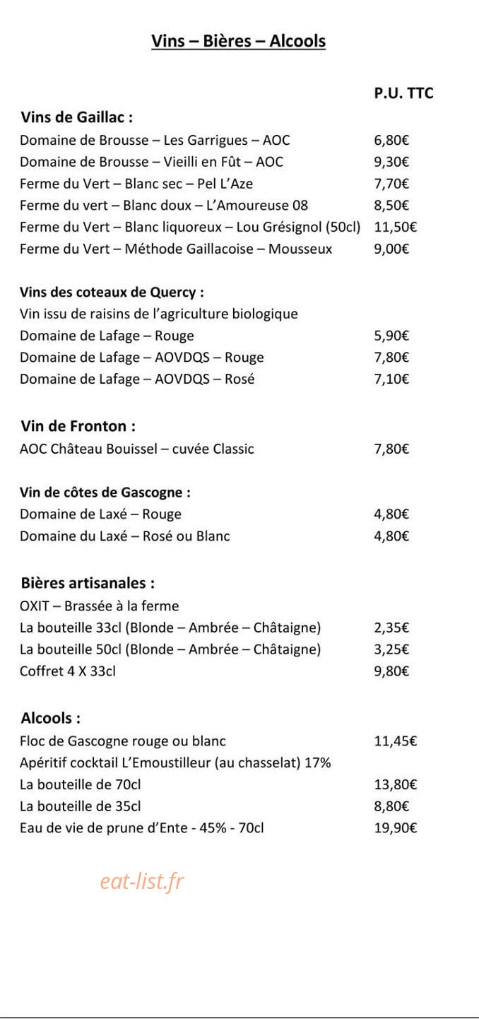 Ferme des Pibouls — carte page 5