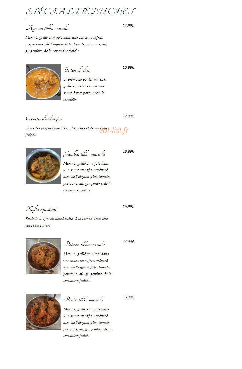 India Gate — carte page 7