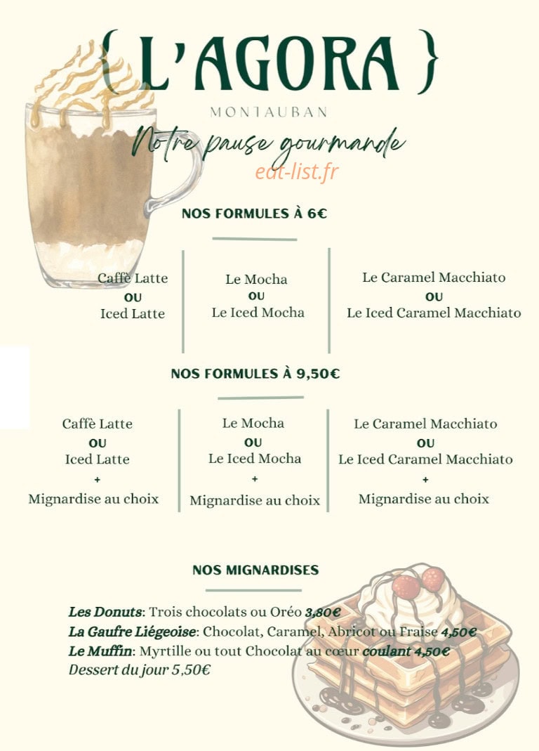L'Agora — carte page 2