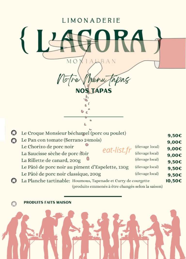 L'Agora — carte page 1