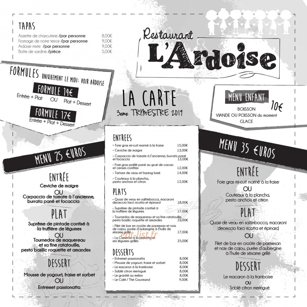 L'Ardoise — carte page 1