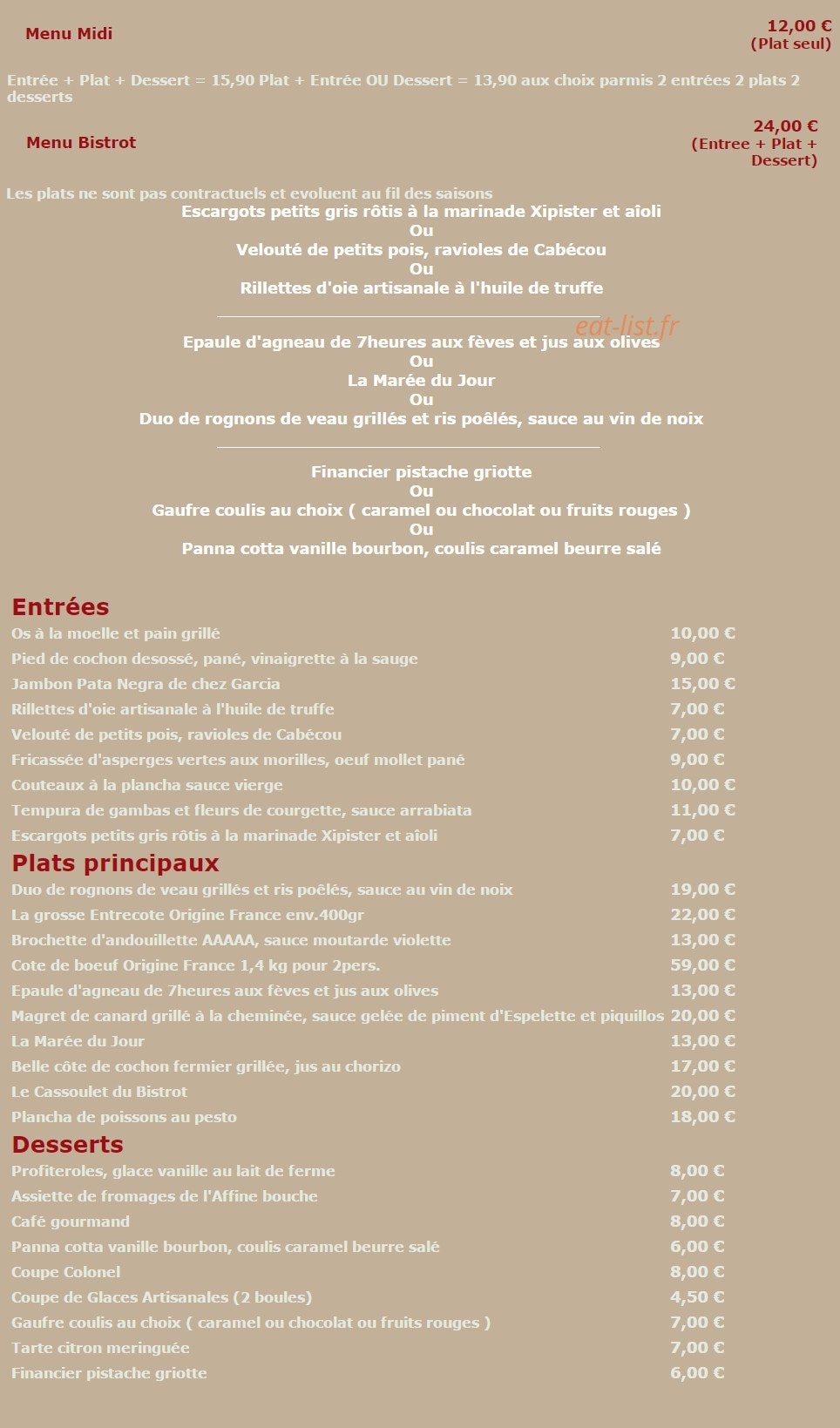 L'Estanquet — carte page 1