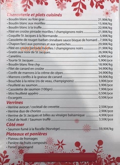 La bouche' rie — carte page 3