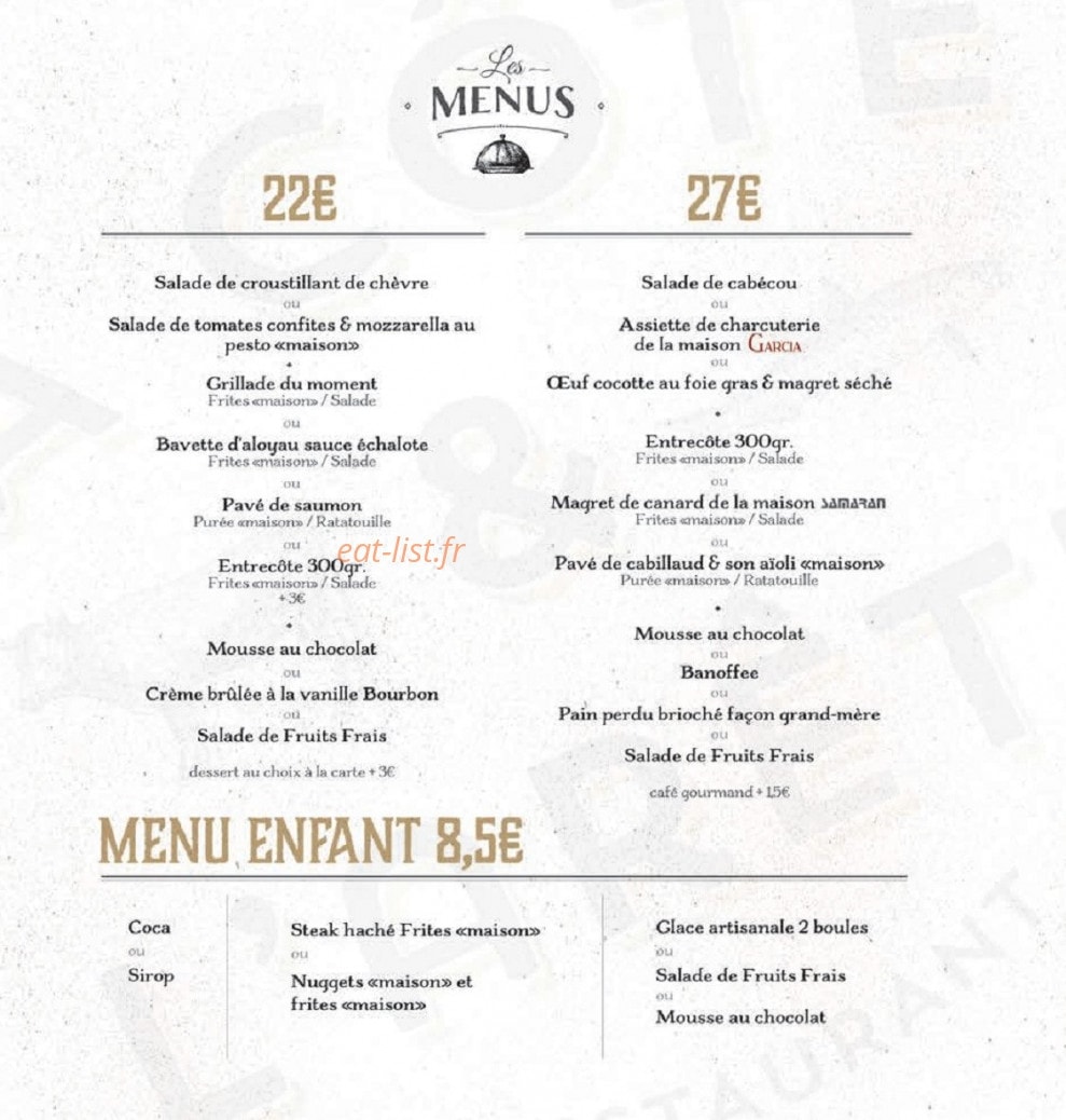 La Côte & l'Arête — carte page 7