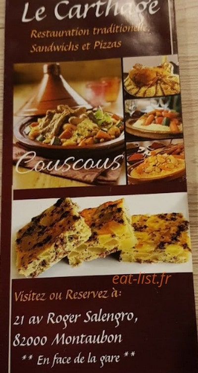 Le Carthage — carte page 1