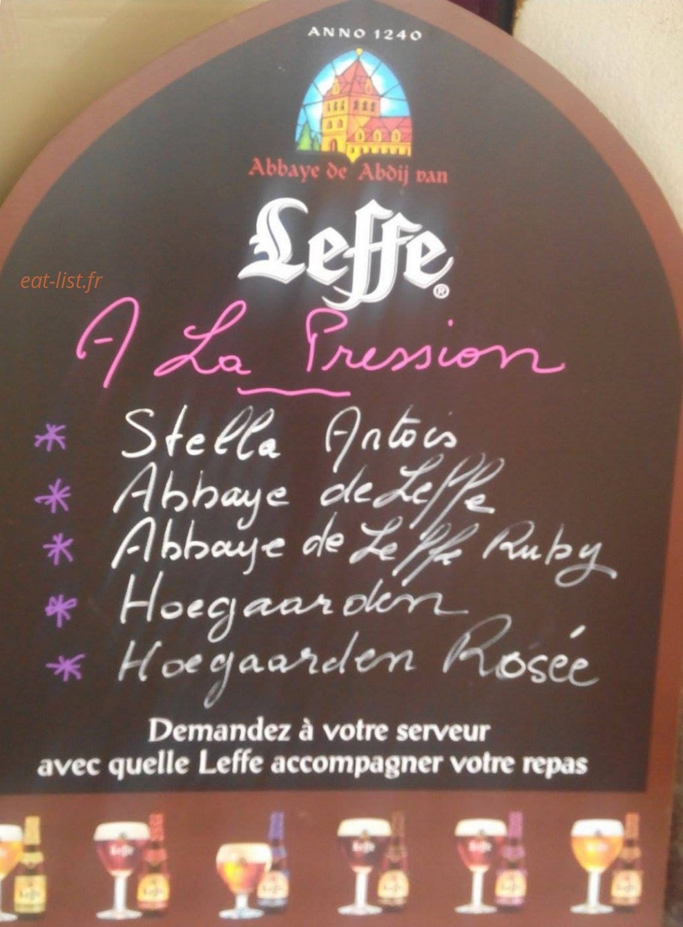 Le Moderne — carte page 1