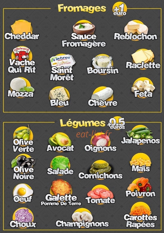 Le Royal Feast — carte page 1