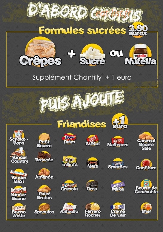 Le Royal Feast — carte page 2