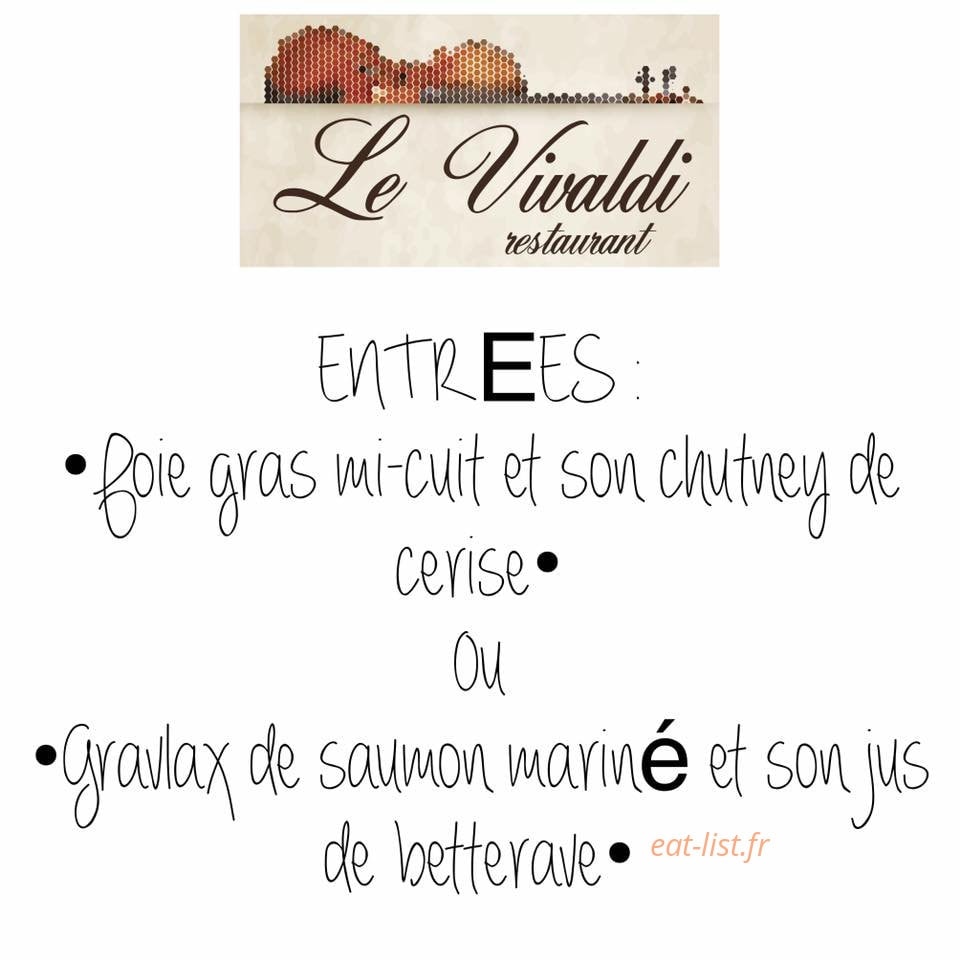 Le Vivaldi — carte page 1