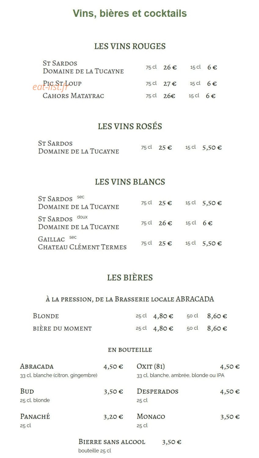 Les Gourmandises de Léa — carte page 3