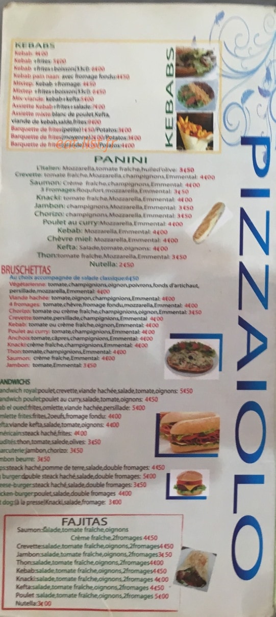 Pizzaiolo — carte page 5