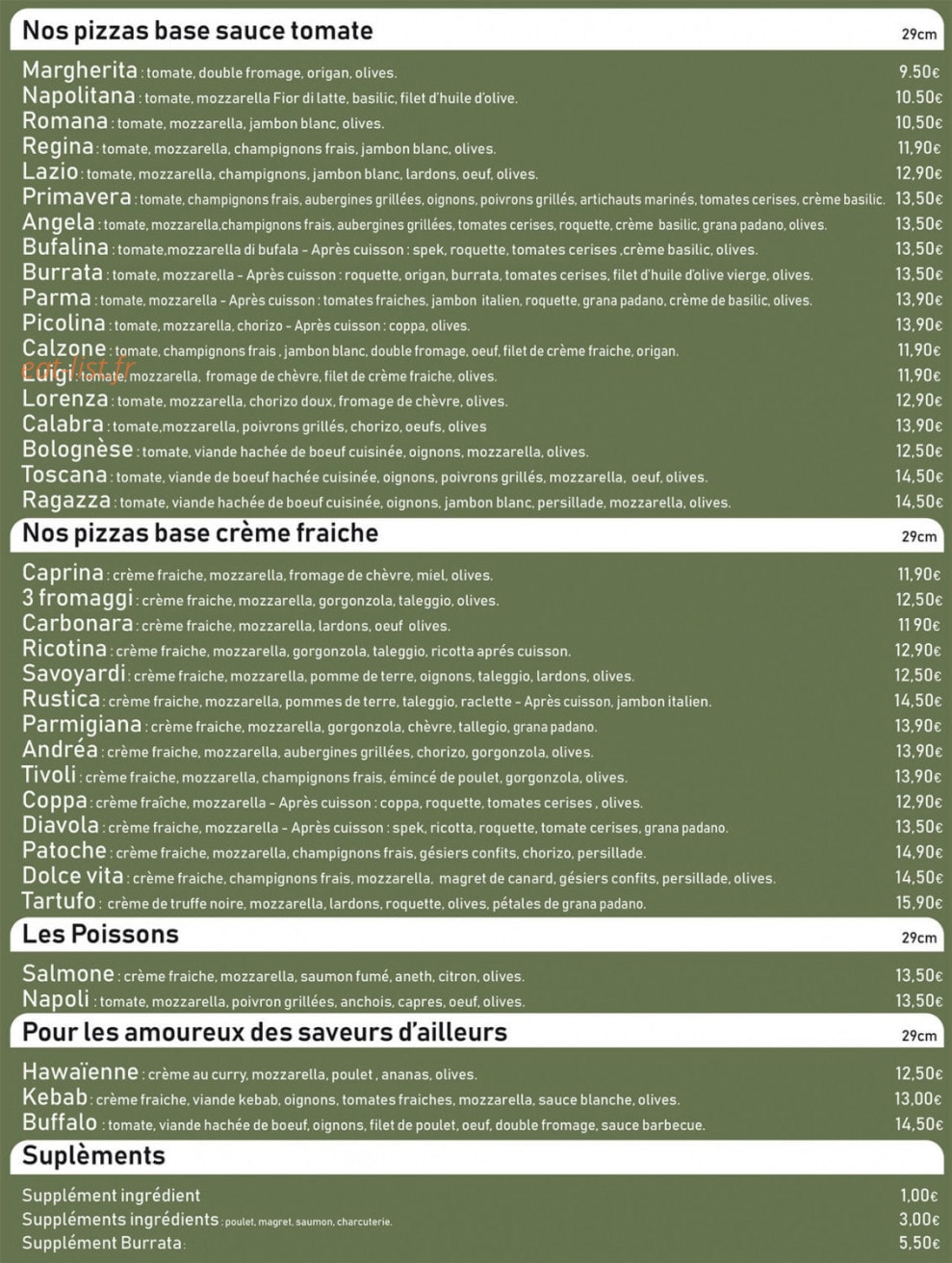 Sans Détour — carte page 1