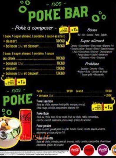 So'eat — carte page 1
