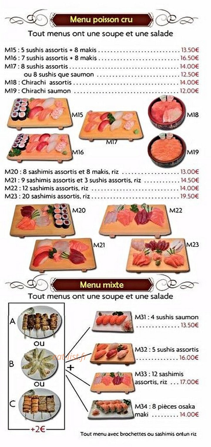 Sushido — carte page 7
