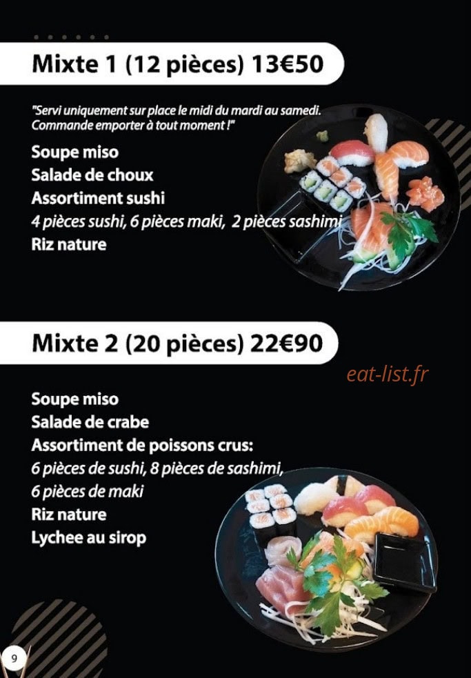 Sushio — carte page 5