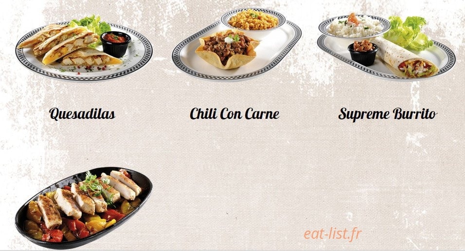 Tommy's Diner Café — carte page 7