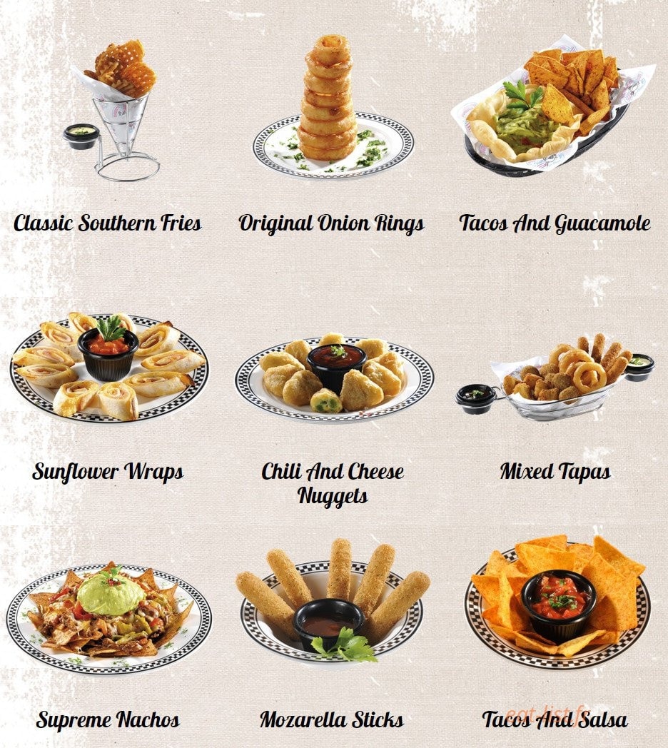 Tommy's Diner Café — carte page 9