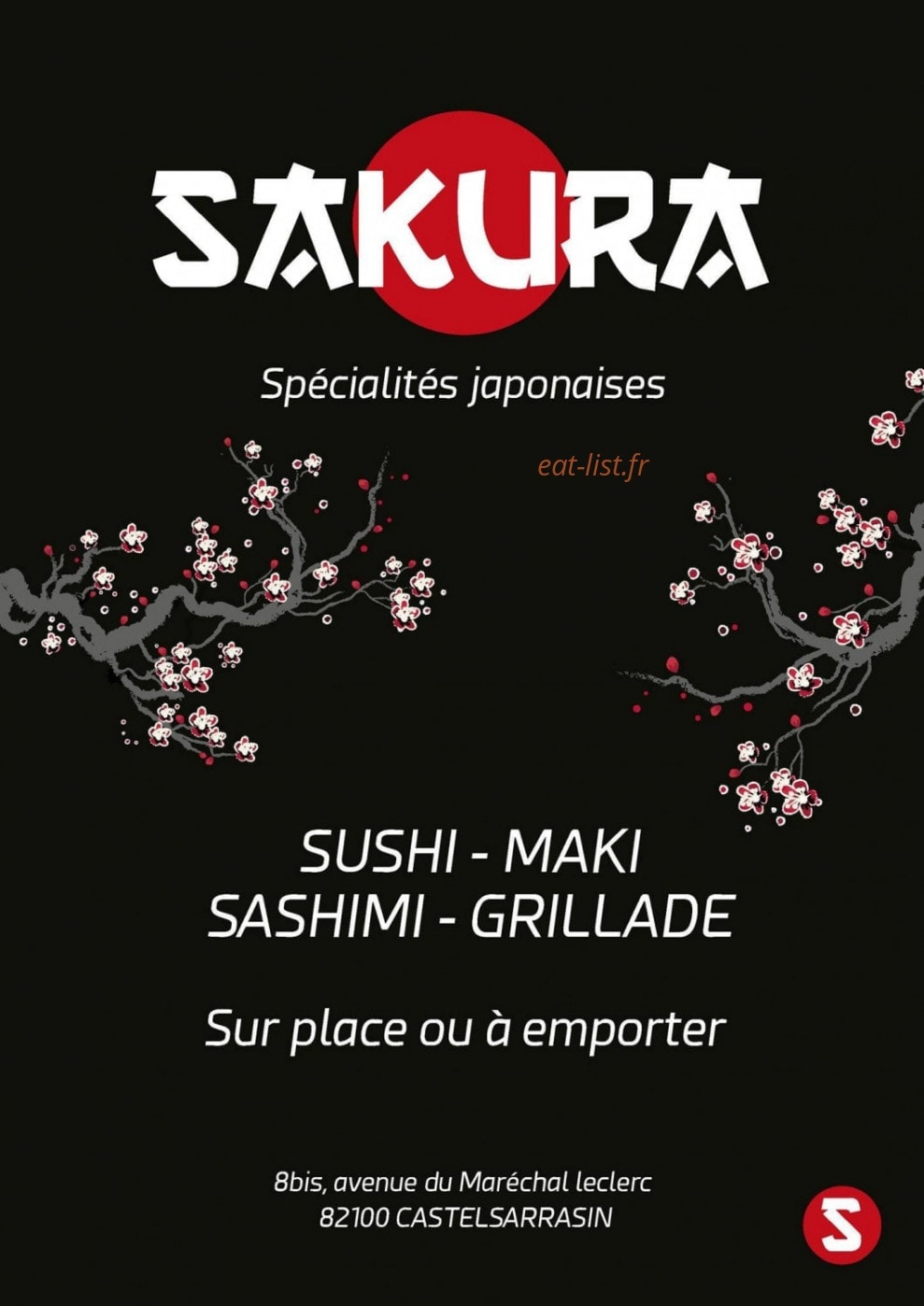 Sakura — carte page 1