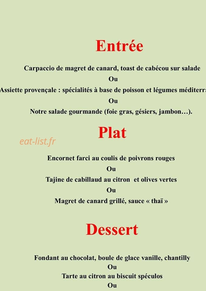 Le Luzerta — carte page 1