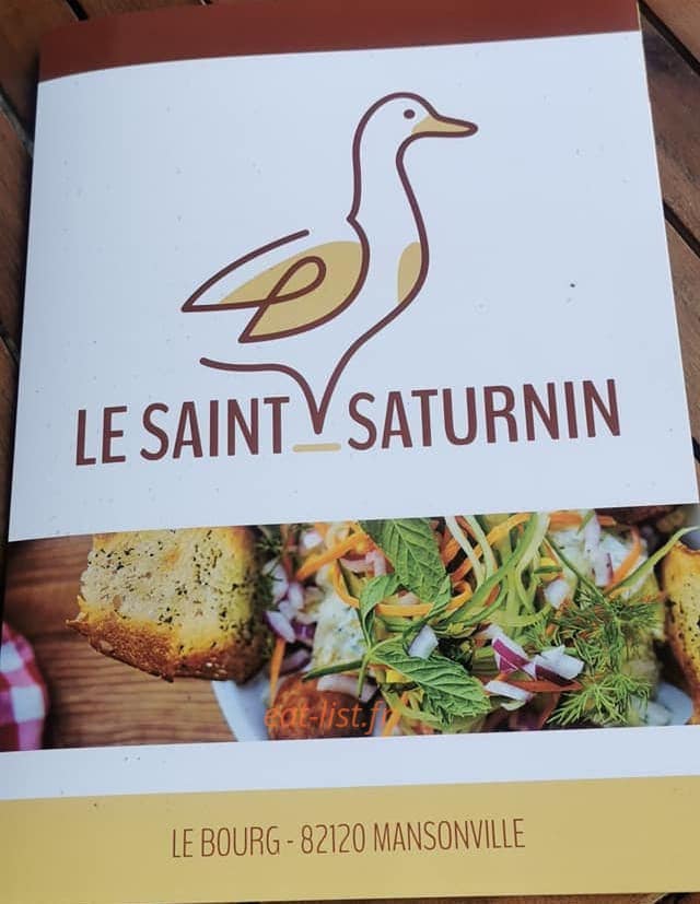 Le Saint-Saturnin — carte page 1