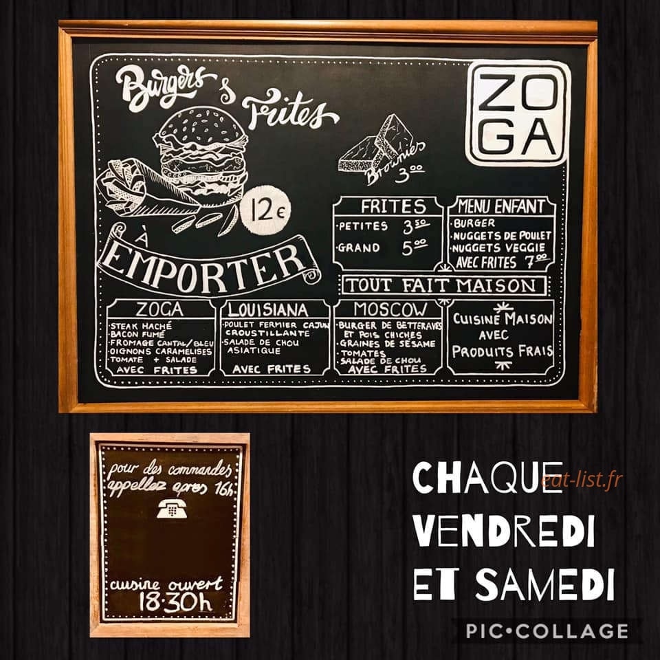 Zoga — carte page 1