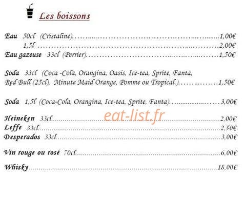 La Pizza Gourmande — carte page 2