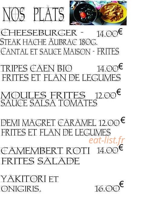 Fourchettes et Cie — carte page 2