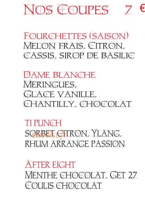 Fourchettes et Cie — carte page 7