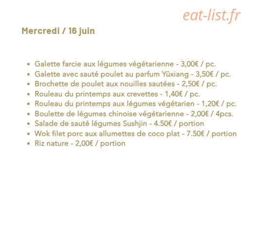 Petit Wok De Xin — carte page 3