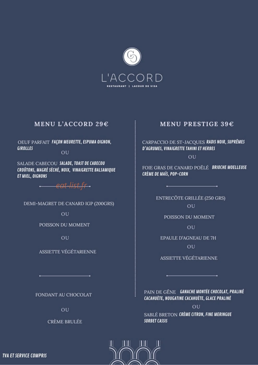 L’accord — carte page 3