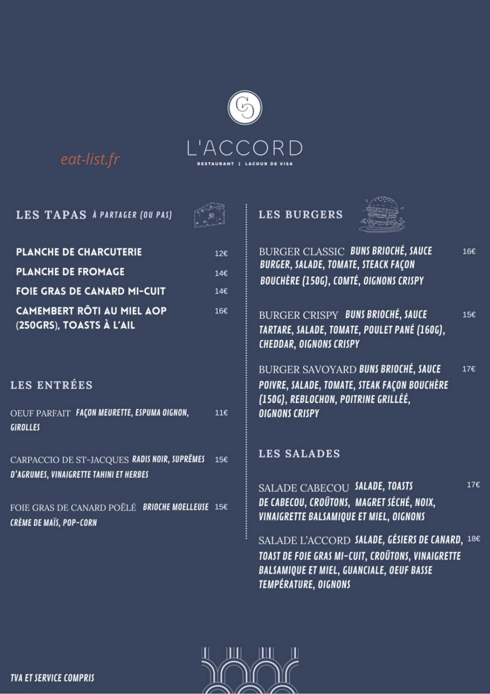 L’accord — carte page 1