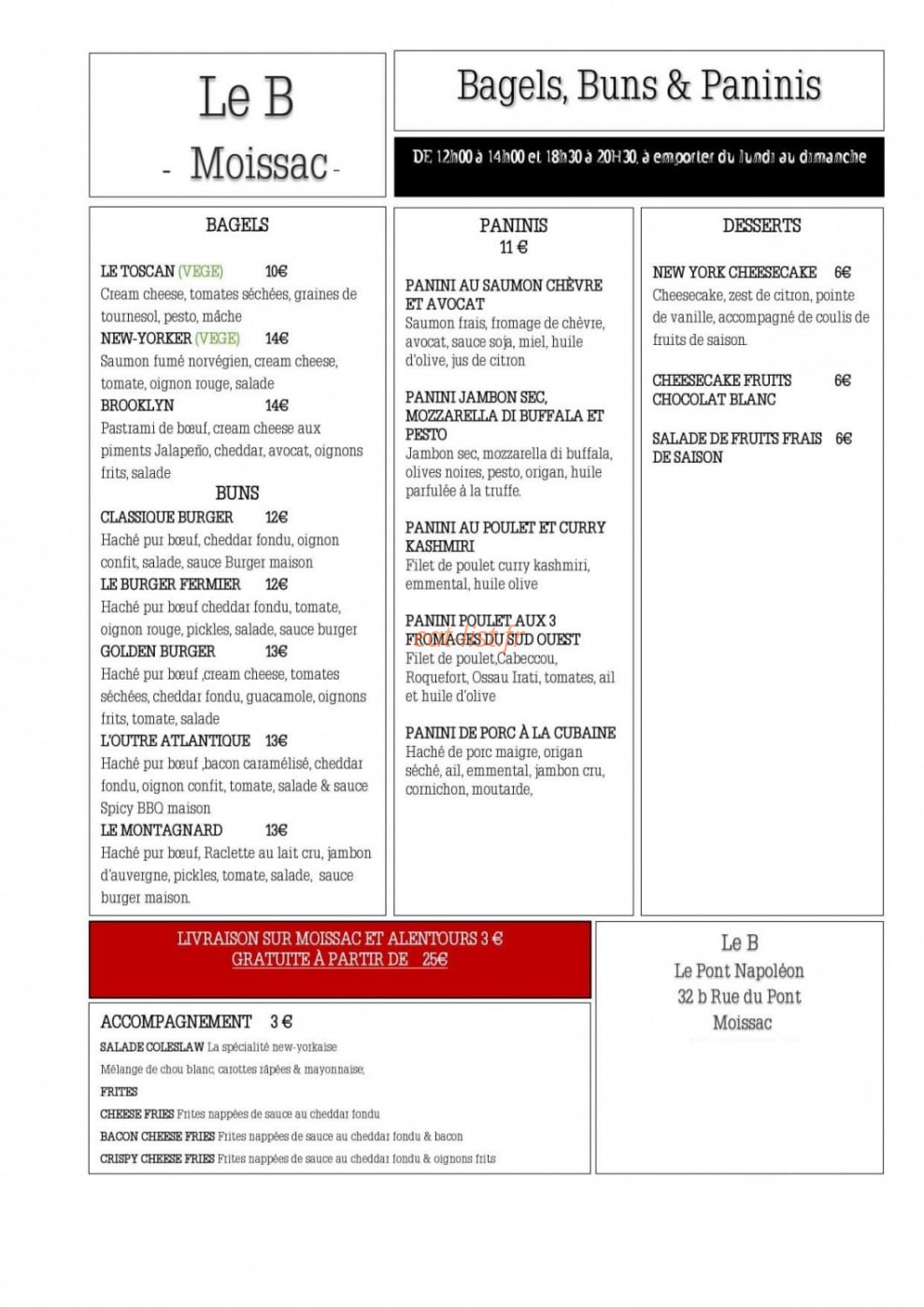 Le B — carte page 1
