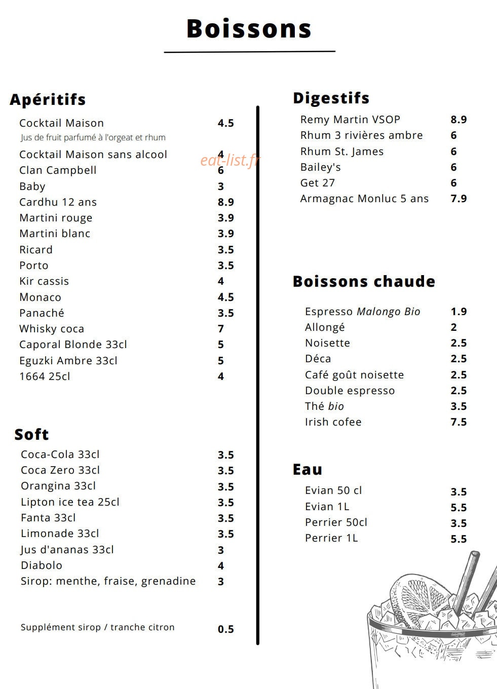Feu & Flore — carte page 4