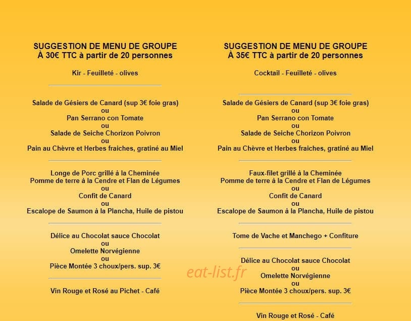 La Grange — carte page 1