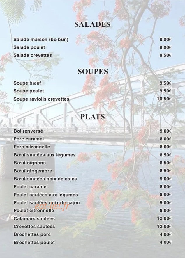 Chez Tam — carte page 3