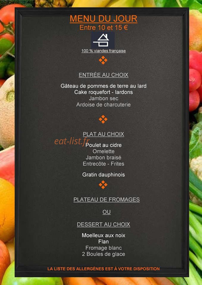 Le Gabachou — carte page 1