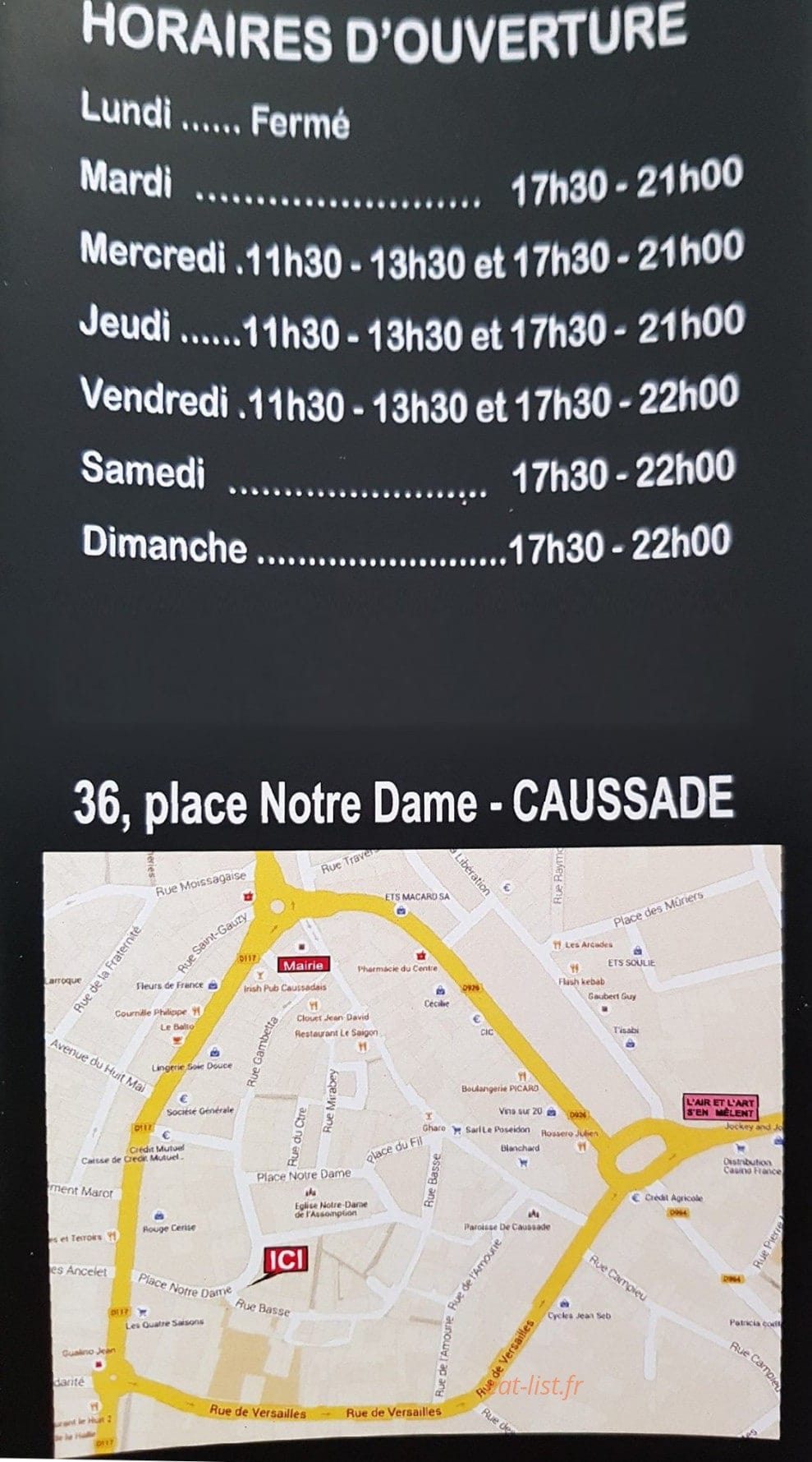 La Bonne Pizz — carte page 7