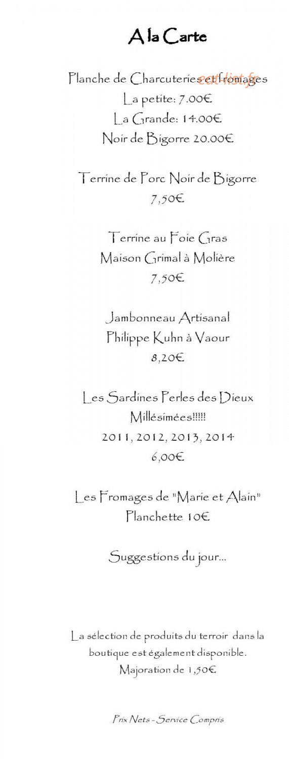 Vins sur 20 — carte page 1