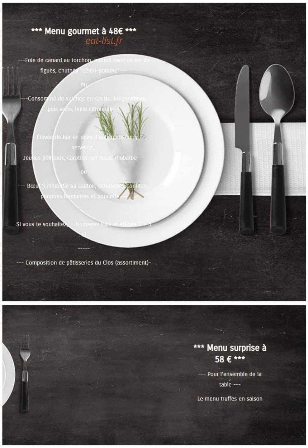 Le Clos Monteils — carte page 2