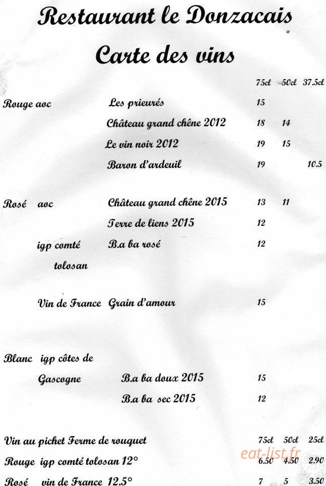 Le Donzacais — carte page 2