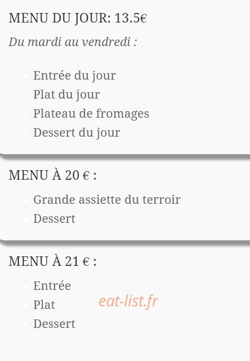 Le Donzacais — carte page 1
