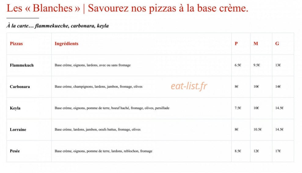 L’As de pizz — carte page 4