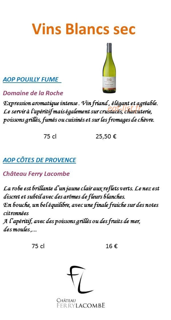 Le Gay Luron — carte page 18