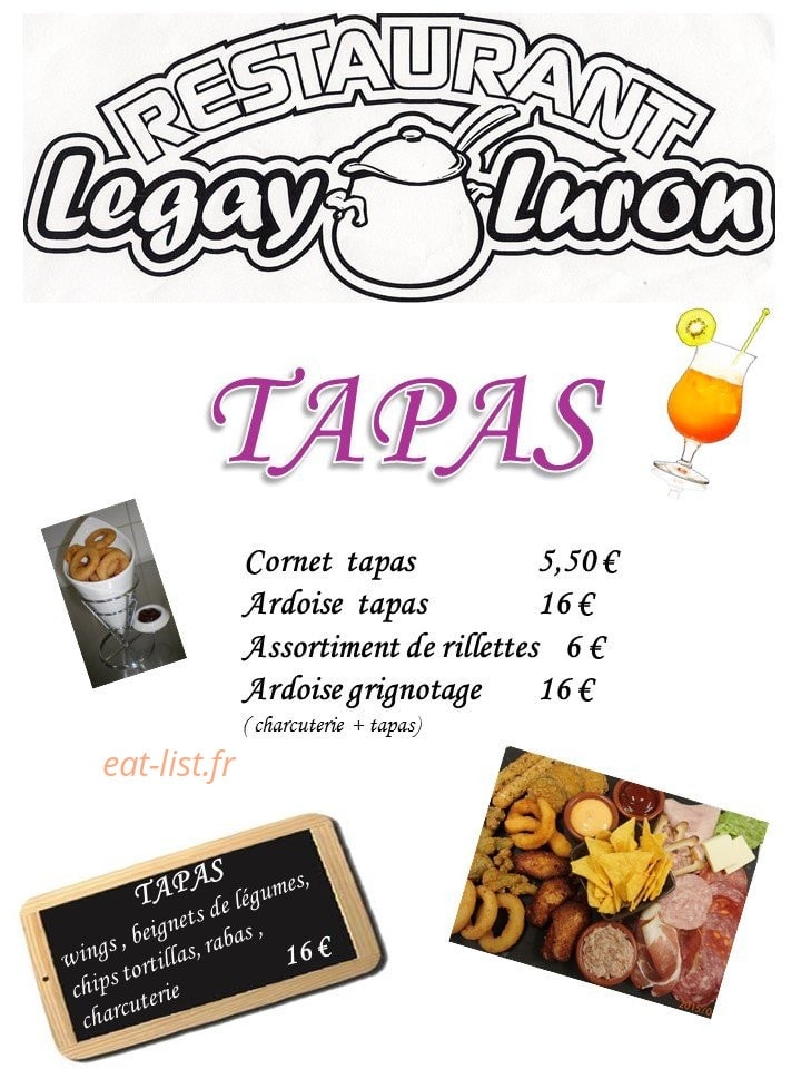 Le Gay Luron — carte page 8