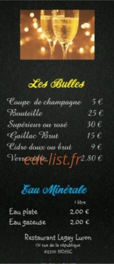 Le Gay Luron — carte page 5