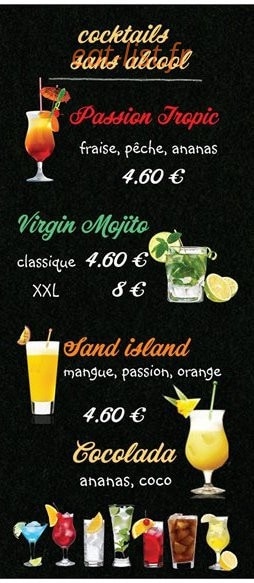 Le Gay Luron — carte page 3