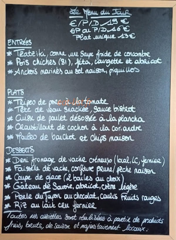Paulette & Risette — carte page 1